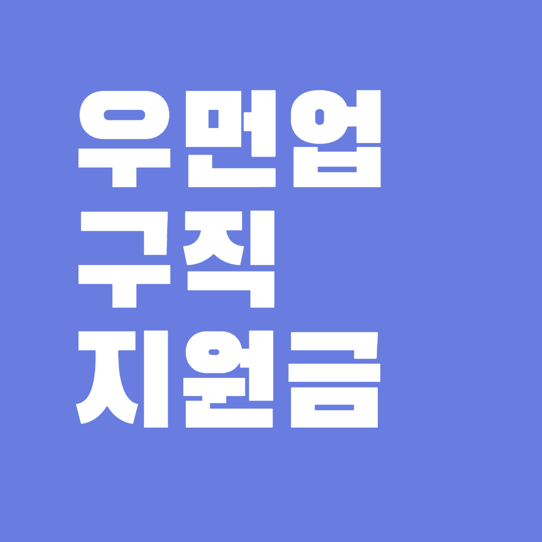 우먼업 구직 지원금