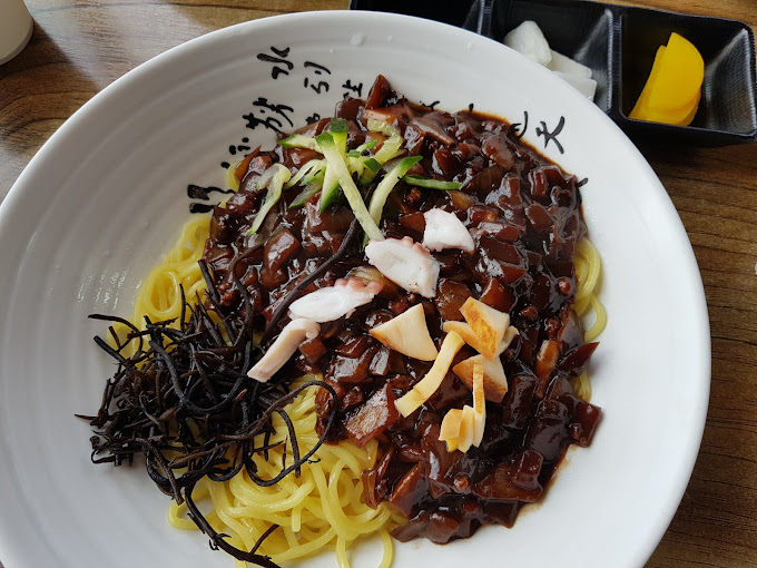 제주 우도 짜장면 '우도아름다운소풍'