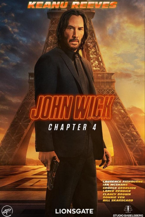 미국판 존윅4 포스터1