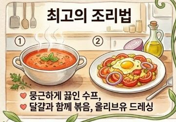 세계 10대 슈퍼푸드 5탄 : 토마토 효능과 부작용, 라이코펜 흡수율 4배 높이는 올바른 조리법