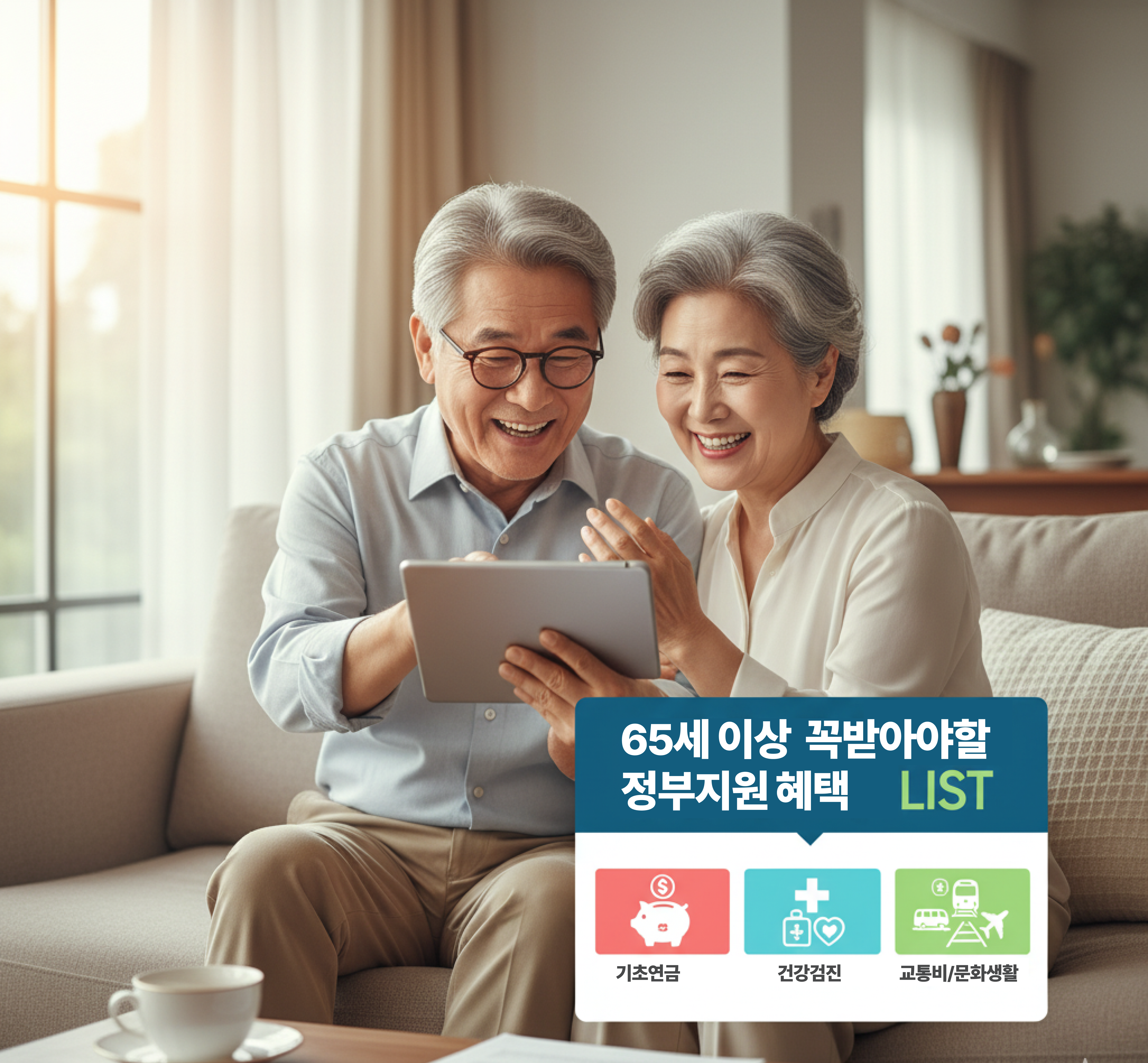 65세 이상 정부지원 혜택