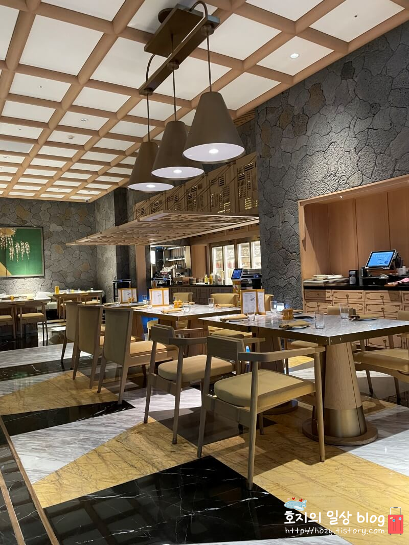 JW메리어트 제주 아일랜드 키친 내부 모습