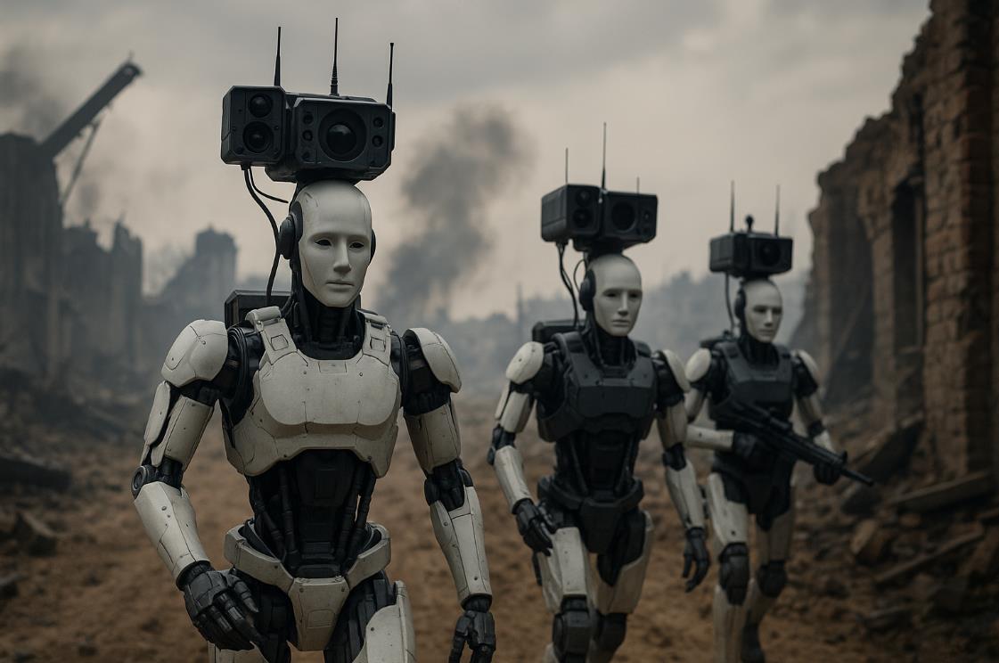 정찰용 AI 군사 로봇