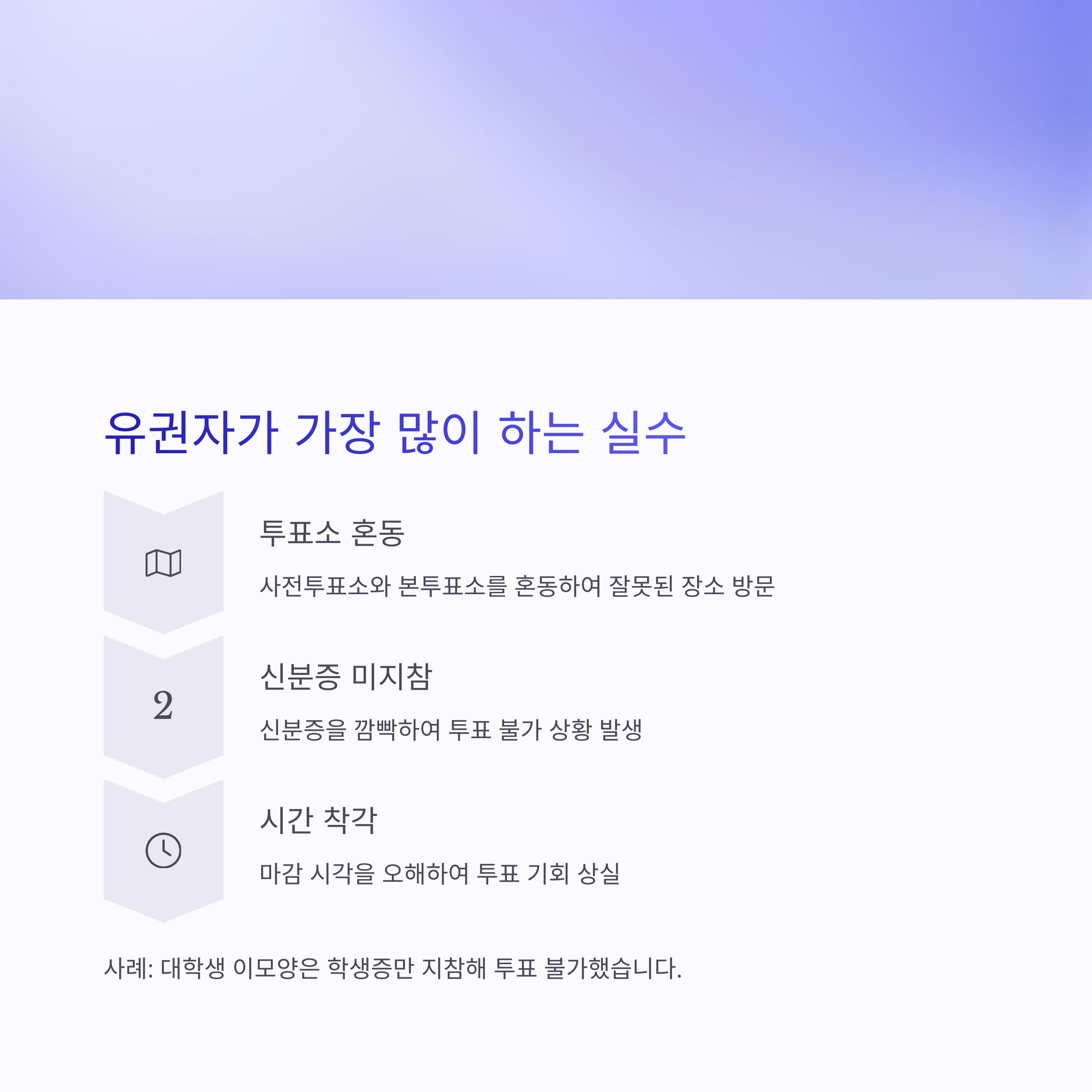 투표 당일 준비물과 투표소 찾는 법 총정리