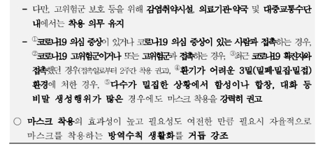 실내 마스크