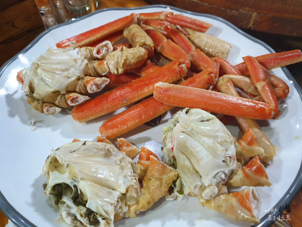 화성 만미정게판 대게