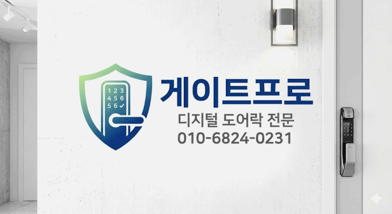 부산 수영구 광안동 현관문 무타공 도어락 디지털 번호키 전자키 고장 교체 설치