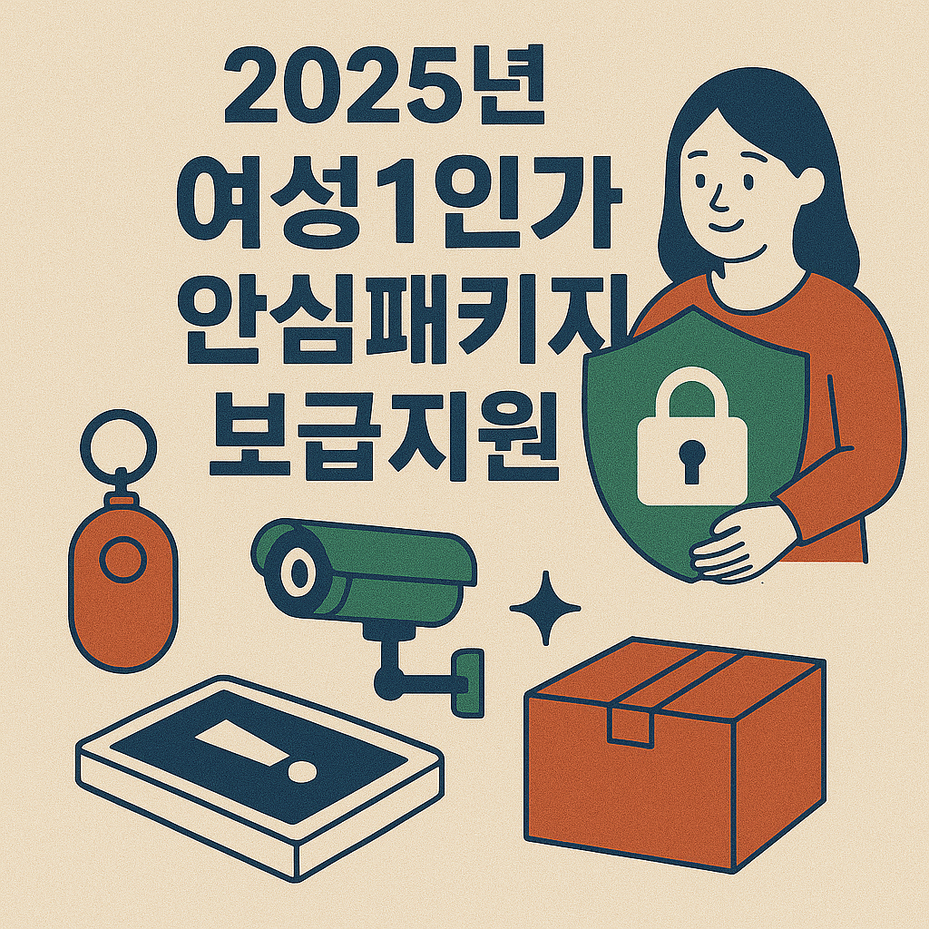 2025 여성 1인가구 안심패키지 보급지원 사진