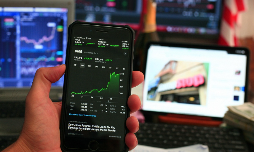 금융,주식 차트 이미지