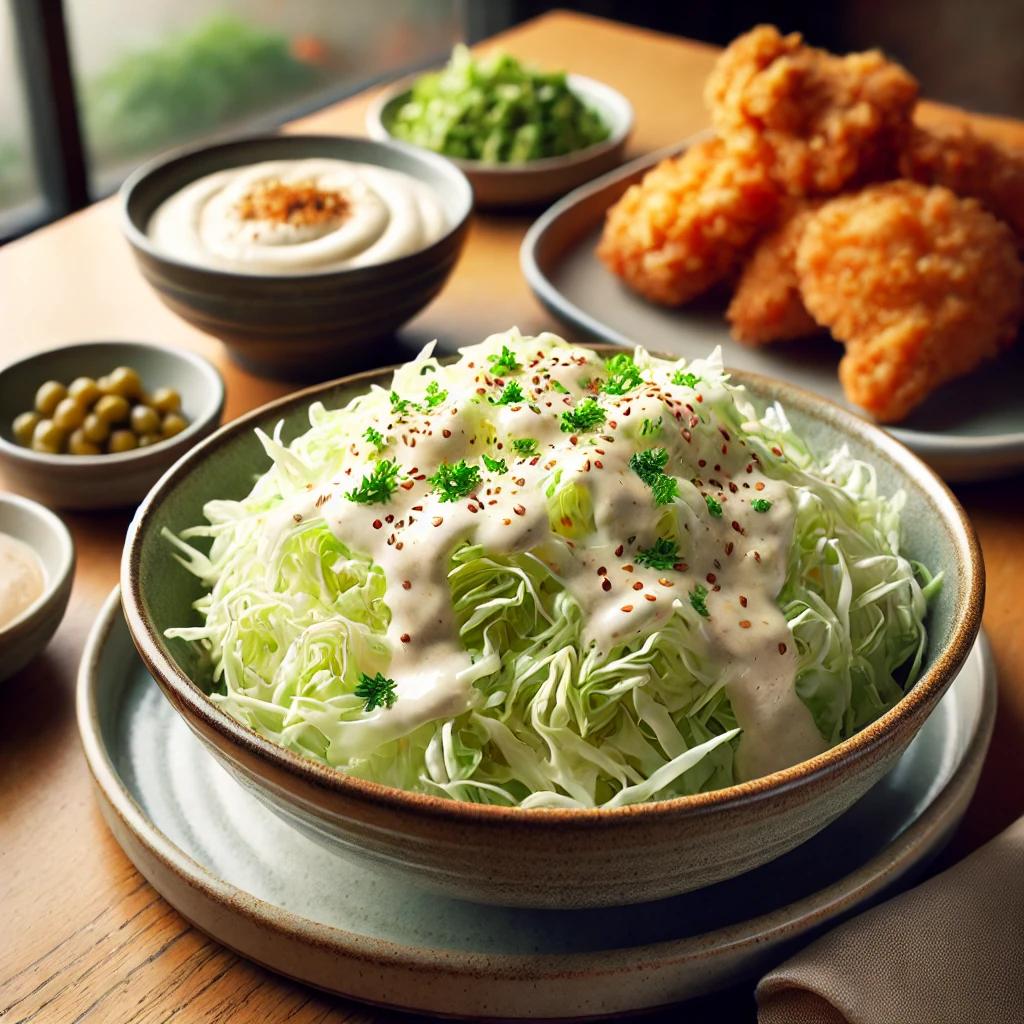 치킨집 양배추 샐러드 소스 만들기
