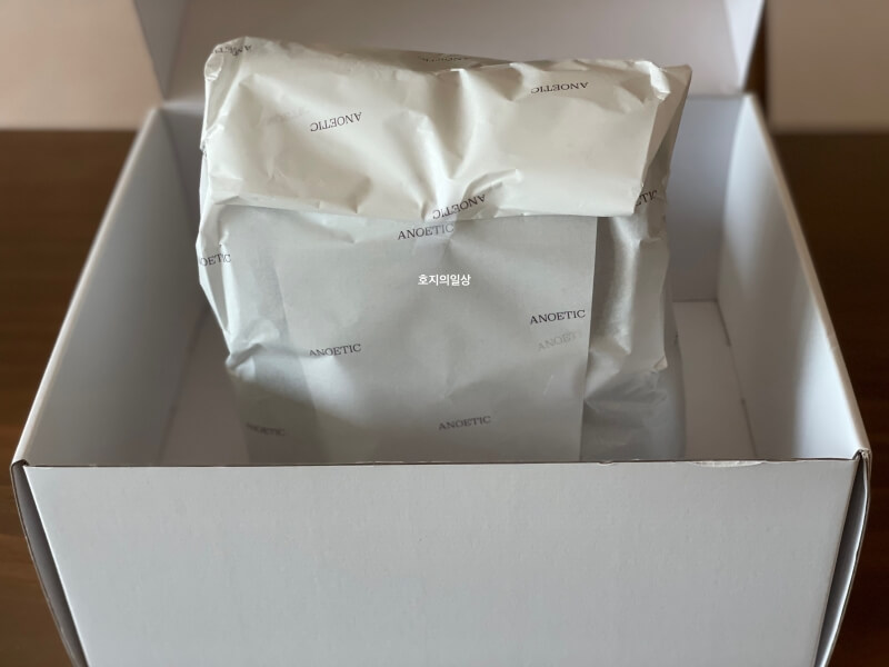 아노에틱(ANC) 클래식 체인 백팩 블랙 제품 언박싱