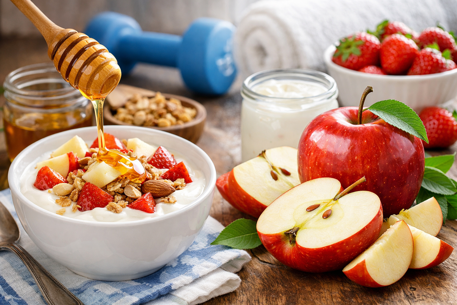 사과와 요거트