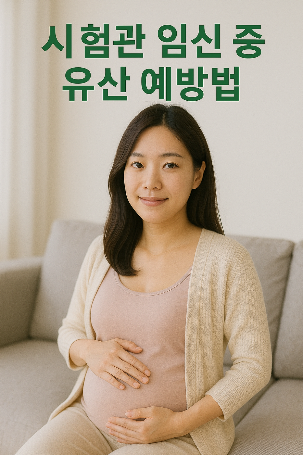 시험관 임신 중 유산 예방법 이미지