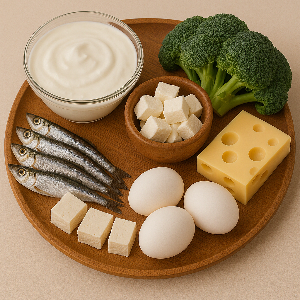 칼슘이 풍부한 음식