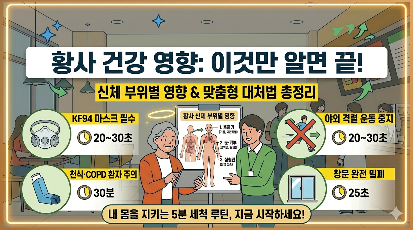 황사 건강 영향