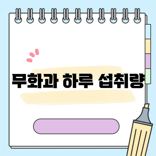 무화과 하루 섭취량