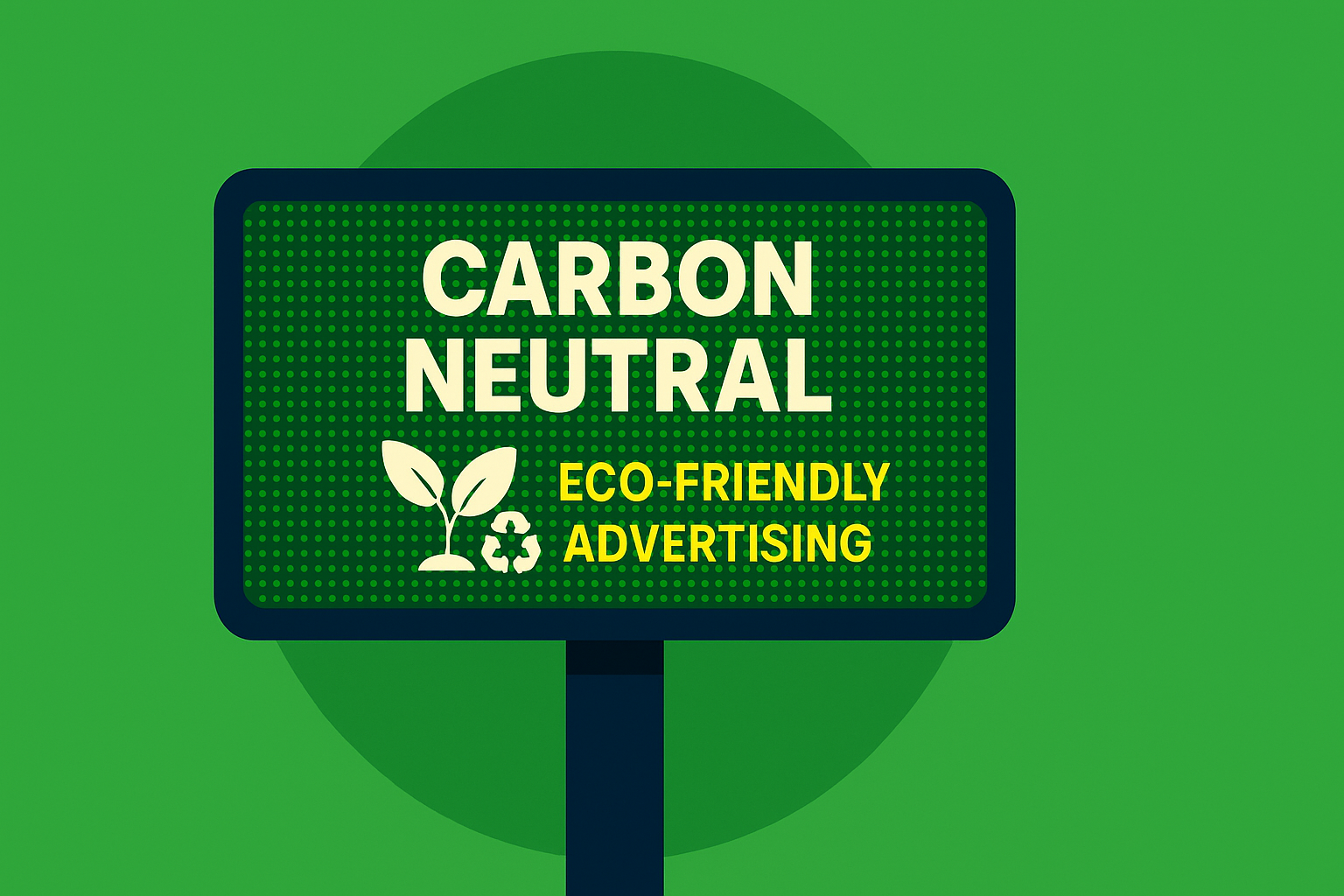 탄소중립 실현을 위한 LED 전광판 활용 전략