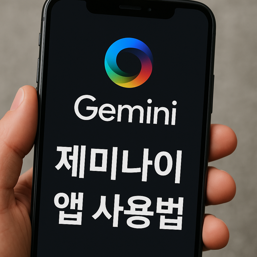 구글 제미나이 앱 사용법