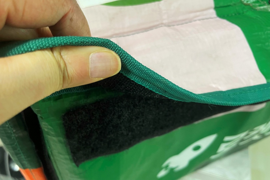 쿠팡 로켓프레시백 뜯는 방법