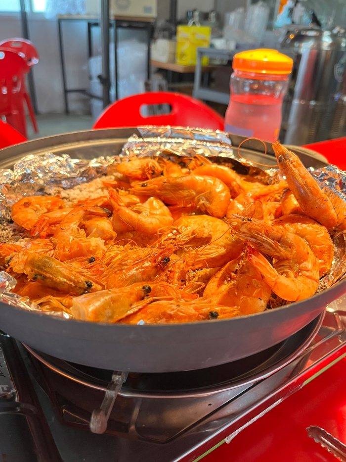 왕새우구이 등장 두둥