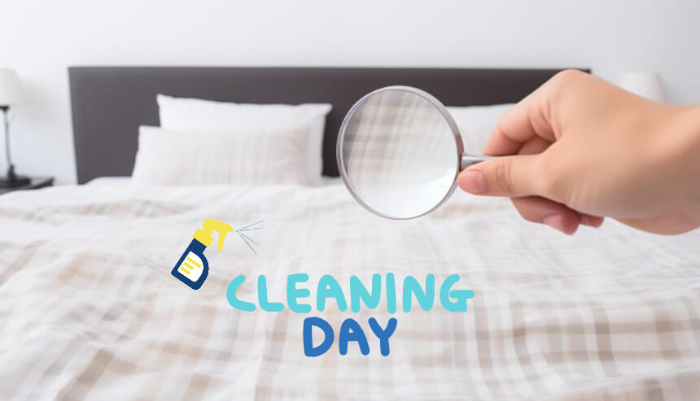 매트리스 청소 이미지