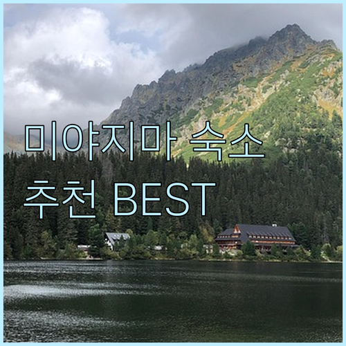 미야지마 숙박 후기 모음.. 어디가 