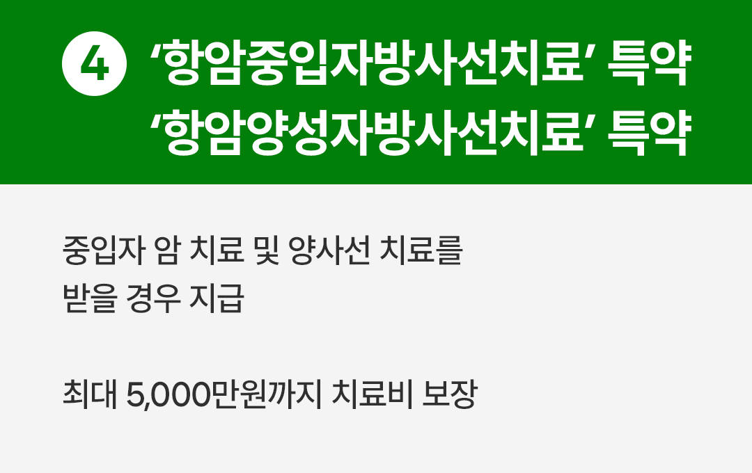 #항암중입자방사선치료 특약 #항암양성자방사선치료 특약