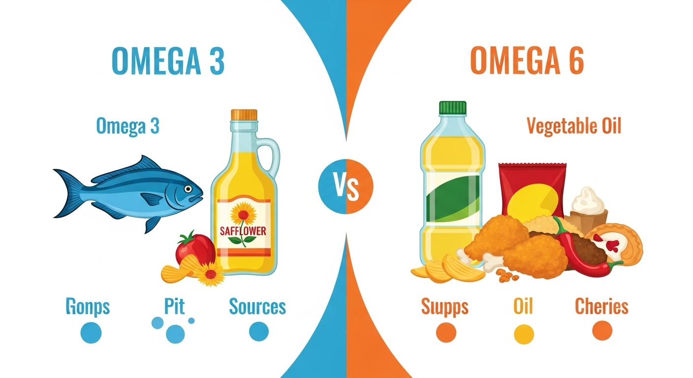 오메가6와 오메가3란 무엇인가?