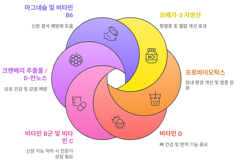 신장 건강을 위한 영양제