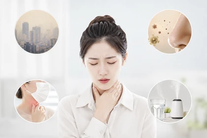 미세먼지로 목이 답답한 이유와 생활 관리 기준3