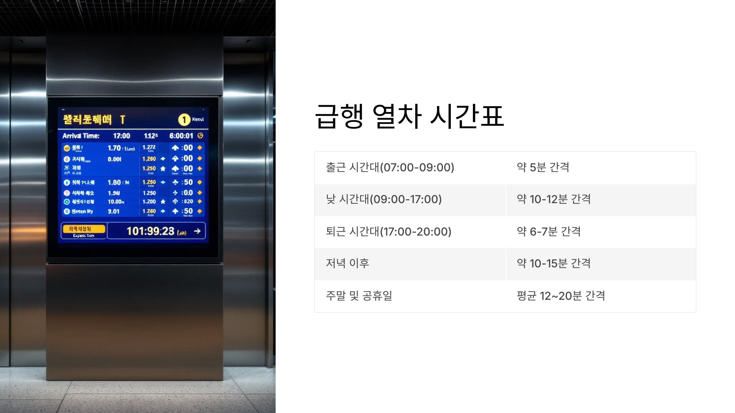 9호선 급행 정차역