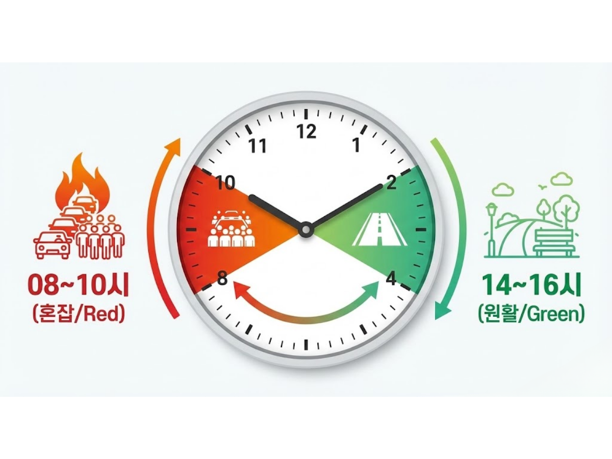 '황금 시간대'를 공략하세요 (오전 10시 이후)