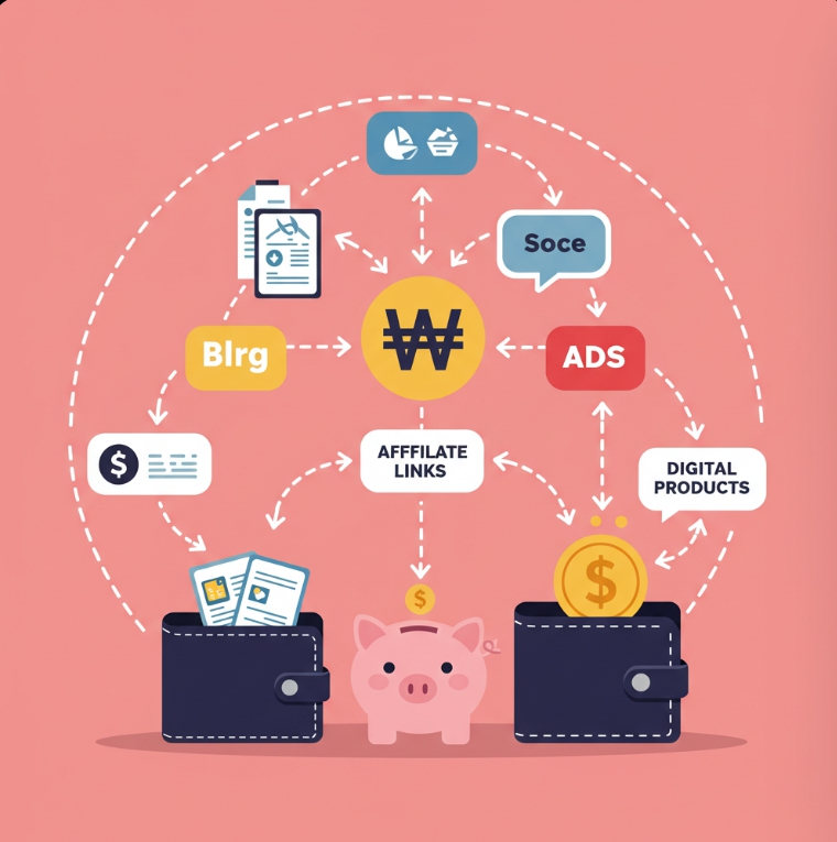 수익이 들어오는 구조