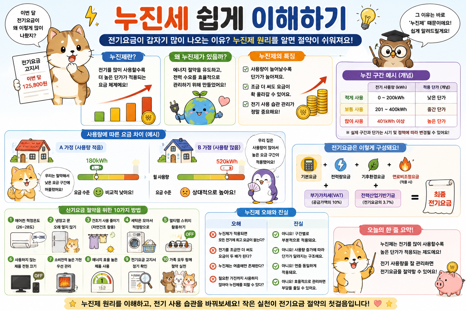 누진세 쉽게 이해하기