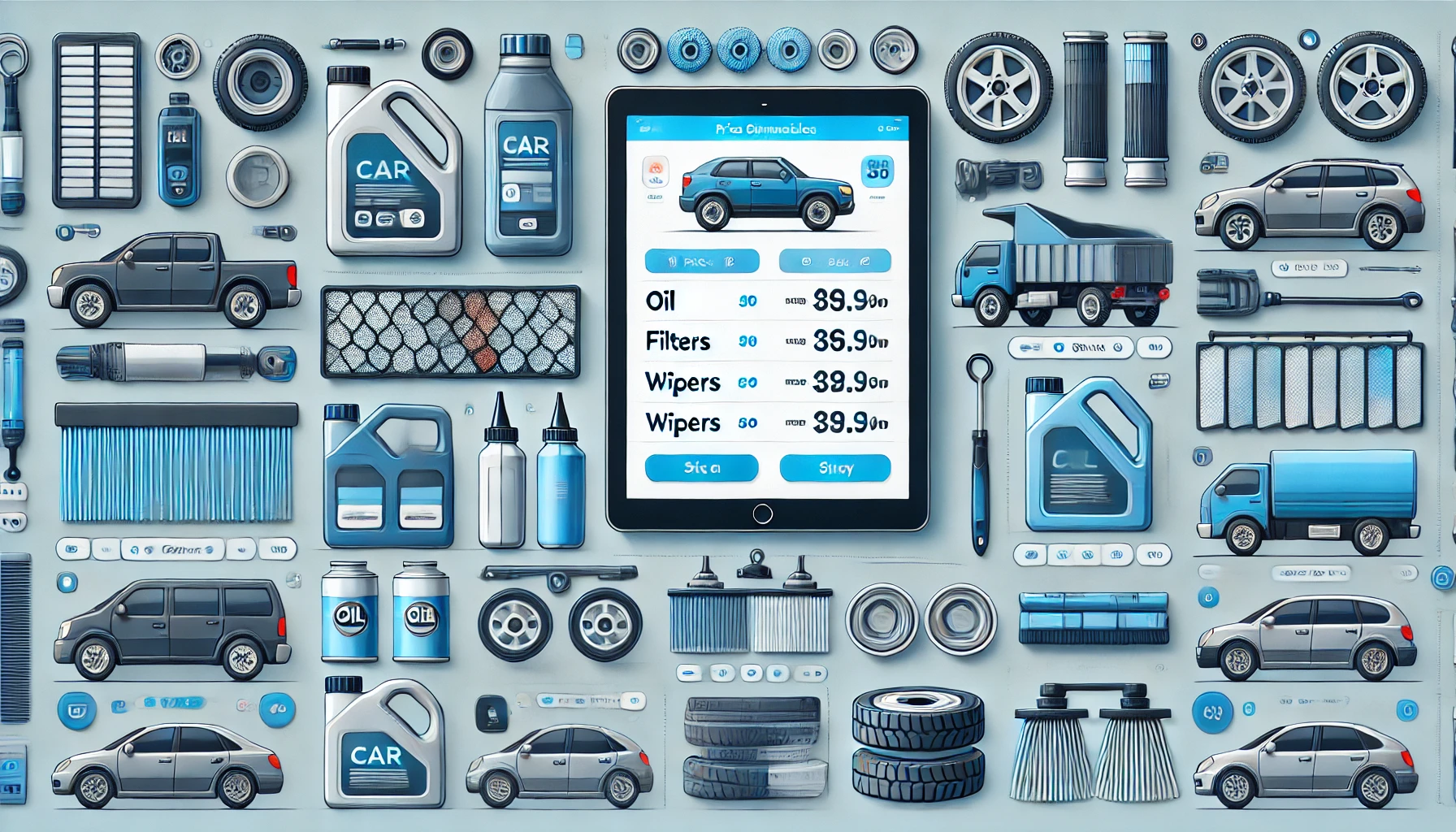 자동차 소모품 가격 비교