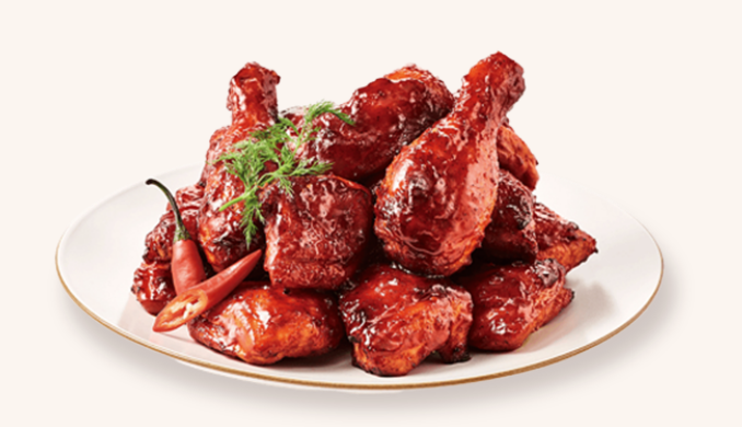 볼케이노치킨 굽네치킨