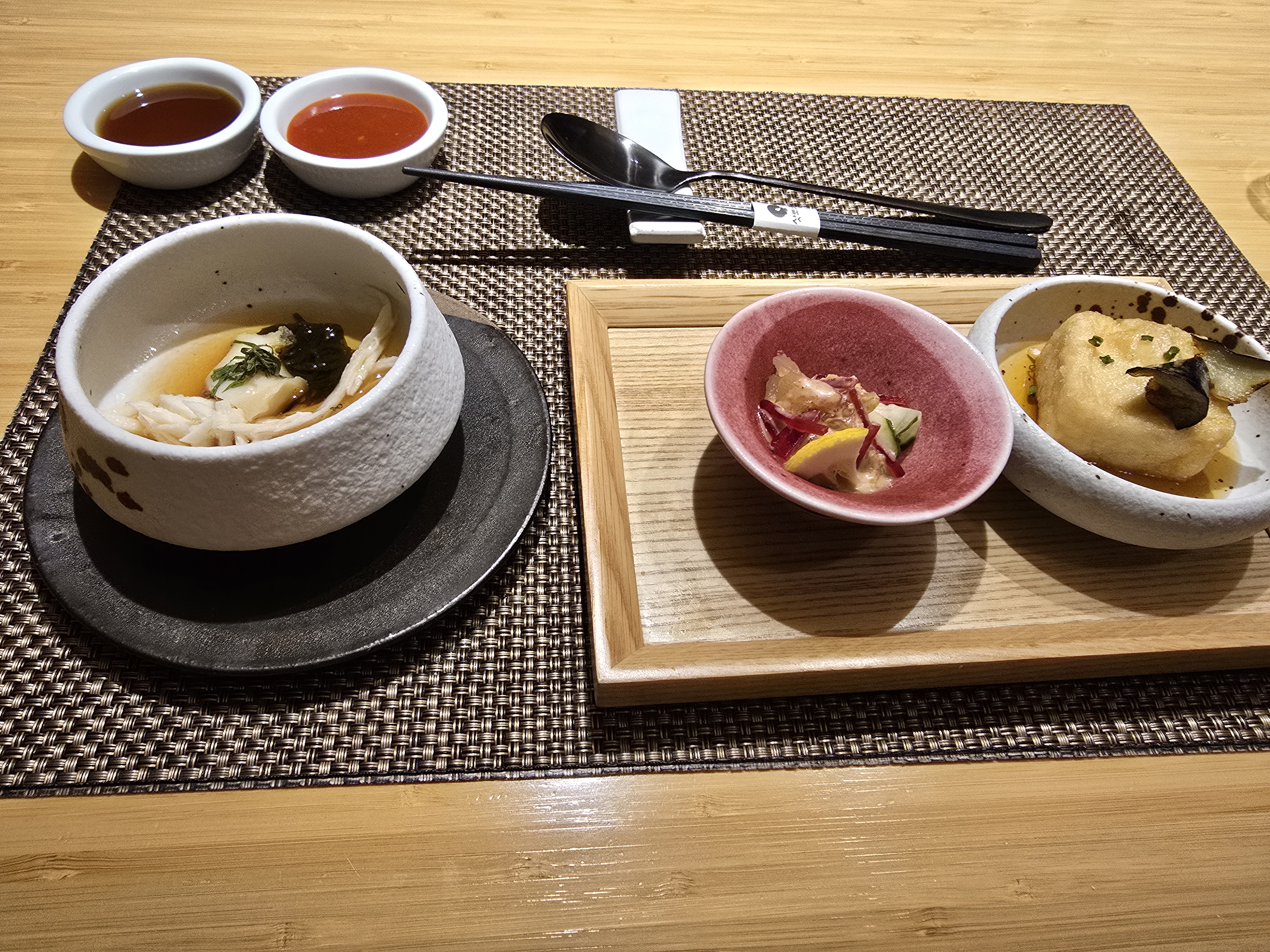 삿포로 전채요리 마 두부튀김