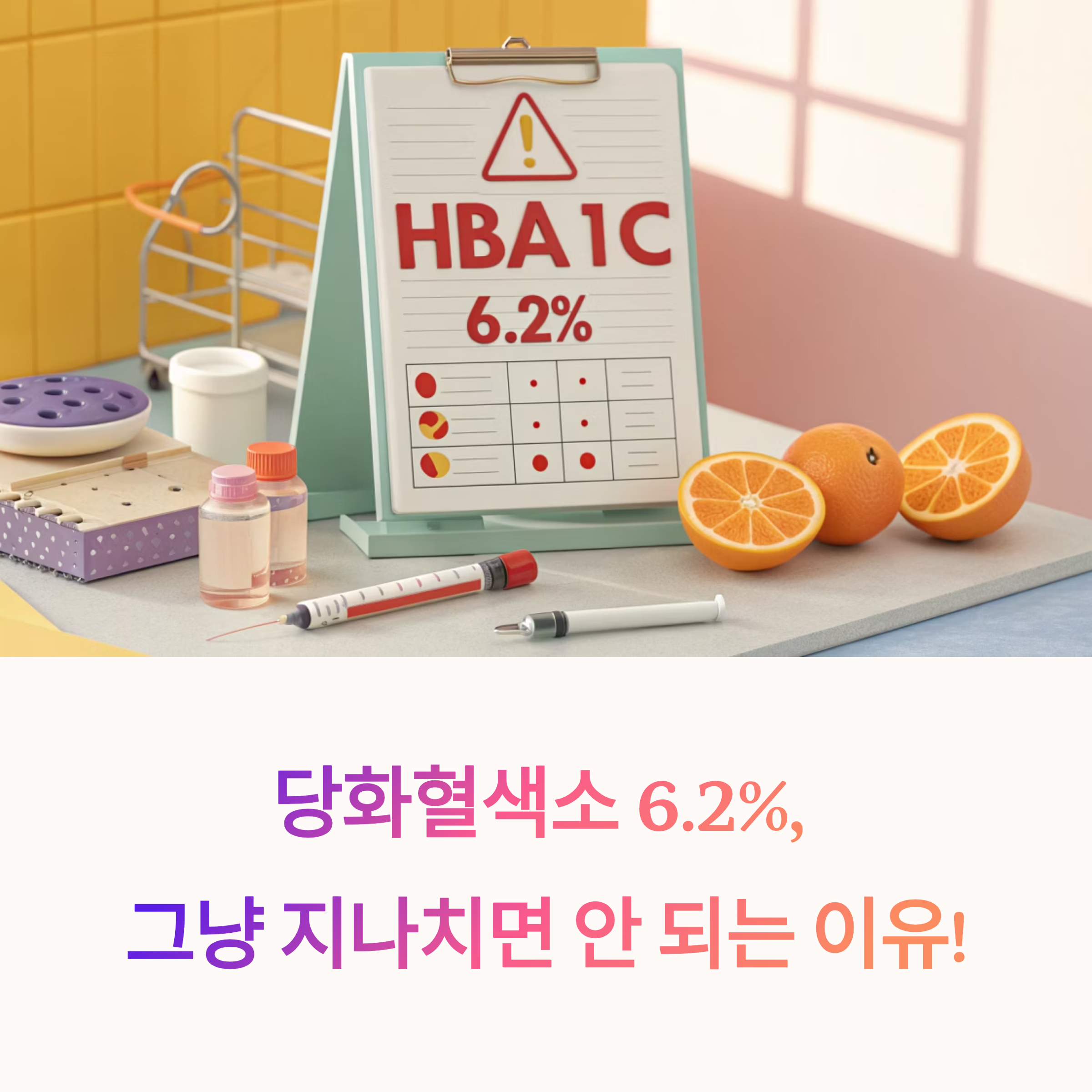 당뇨병으로 가는 길목, 당화혈색소 6.2%에서 멈추는 법