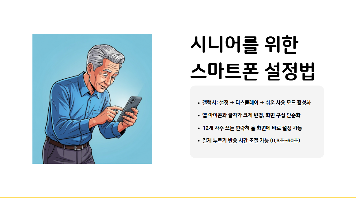 스마트폰 설정법