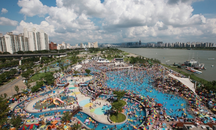 잠실 한강공원 수영장