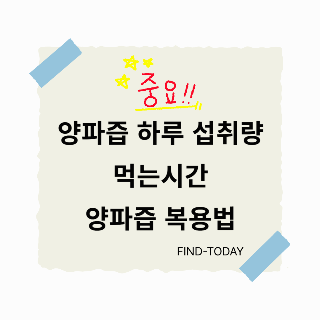 양파즙 하루 섭취량과 먹는시간, 양파즙 복용법