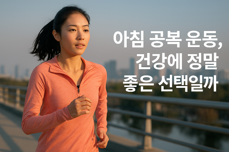 아침 공복 운동, 건강에 정말 좋은 선택일까?