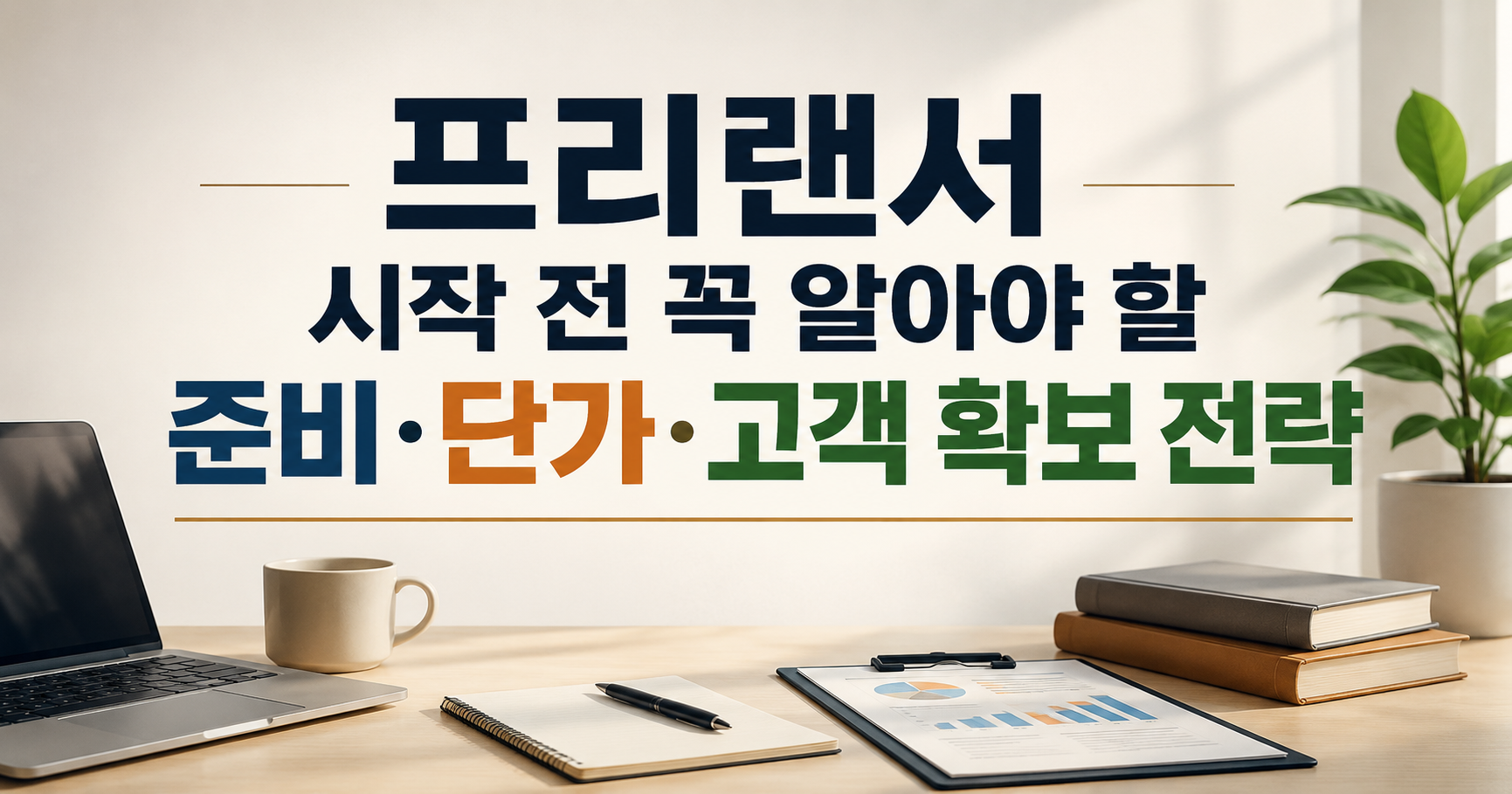 프리랜서 시작