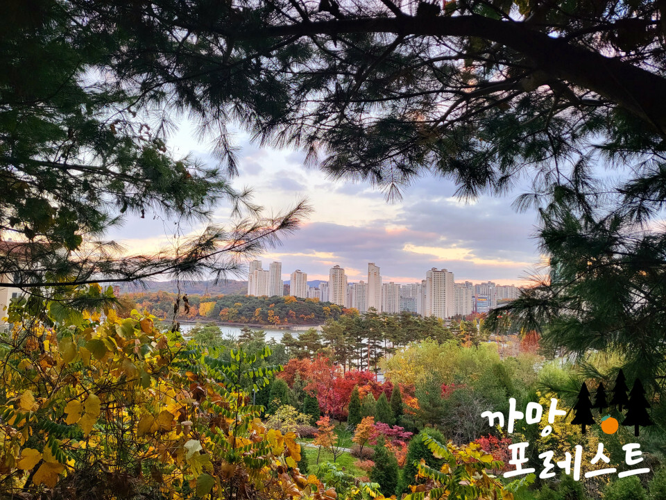 광교호수공원 전경