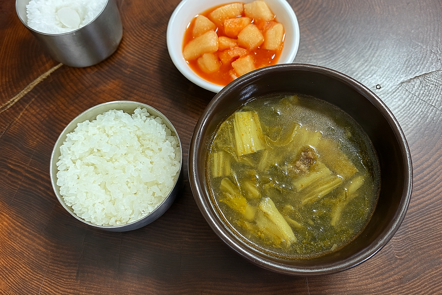 종로 3,000원 우거지해장국
