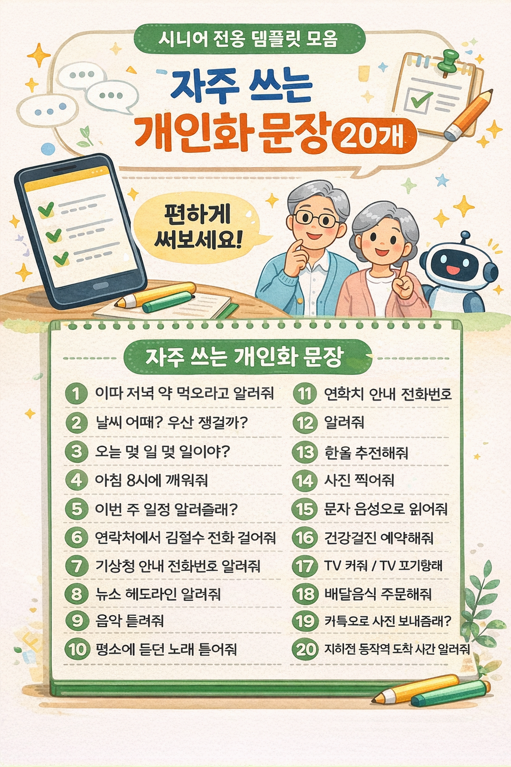 시니어 초보자를 위한 ChatGPT 개인설정 - 4편