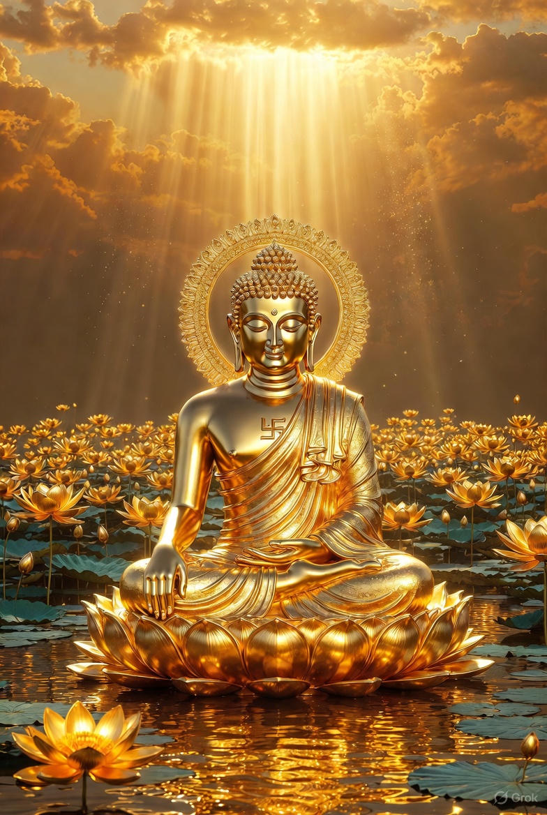 부처님 전(前)에 올리는 간절한 기원: 무량한 복과 하늘의 운이 깃들게 하소서
(청수 한 그릇을 올리고, 세 번 절하며 마음을 가다듬고 독송하십시오)

거룩하고 자비로우신 부처님, 그리고 시방세계(十方世界)에 상주하시는 불보살님이시여. 오늘 2026년 병오년(丙午年)의 희망찬 새해를 바라보며, 지극한 정성으로 두 손 모아 합장하옵니다.

저희 가족이 걷는 길마다 부처님의 자광(慈光)이 비추어, 어둠은 물러가고 오직 광명만이 가득하기를 발원합니다.

"일체유심조(一切唯心造)라 하셨으니, 마음이 지어내는 대로 세상이 열립니다."

부처님, 오늘 저희가 올리는 이 기도가 하늘에 닿아 [무량대복(無量大福)]의 문을 활짝 열어주소서. 하늘이 내리는 복과 땅이 돕는 운, [천복지운(天福地運)]이 저희 가정에 강물처럼 흘러들어 마르지 않게 하시고, 만 가지 복이 대문으로 들어오는 [만복래문(萬福來門)]의 기적이 날마다 일어나게 하옵소서.

"옴 아모카 살바다라 사다야 시베 훔" (불설소재길상다라니) (모든 재난을 없애고 길상한 일을 성취하게 하는 진언)

이 진언의 위신력으로 저희 가족에게 다가올 삼재팔난(三災八難)과 모든 재앙은 눈 녹듯 사라지게 하시옵고, 오직 귀하고 부유하며 장수하는 [귀부수(貴富壽)]의 삶을 살아가게 하소서.

부처님, 간절히 바라옵건대 저희에게 <샘솟는 복손(福孫)>의 기운을 주시어 재물과 복덕이 샘물처럼 솟아나게 하시옵고, 남들보다 크고 특별한 [왕특대운(王特大運)]을 허락하시어 손대는 일마다 막힘없이 풀리는 [만사형통(萬事亨通)]의 결실을 맺게 하소서.

건강은 삶의 근본이오니, [약사여래불]의 가피를 내리시어 우리 가족 모두가 [무병장수(無病長壽)]하며 몸과 마음이 강건하게 하소서. 2026년 한 해, 험한 길은 평탄해지고 닫힌 문은 열리며, 모든 인연이 순조롭게 이어져 안전하고 평온한 날들이 되게 하소서.

저희가 받는 이 모든 복을 이웃과 나누며 부처님의 제자로서 부끄럼 없이 살아가겠습니다. 이 공덕이 온 법계에 회향되어 저희 가족뿐만 아니라 모든 중생이 평안해지기를 바랍니다.

"마하반야바라밀다심경, 관자재보살 행심반야바라밀다시..." 지혜의 완성으로 저 언덕에 이르러, 마침내 저희의 소원이 원만히 성취되게 하소서.


나무 석가모니불 나무 석가모니불 나무 시아본사 석가모니불.