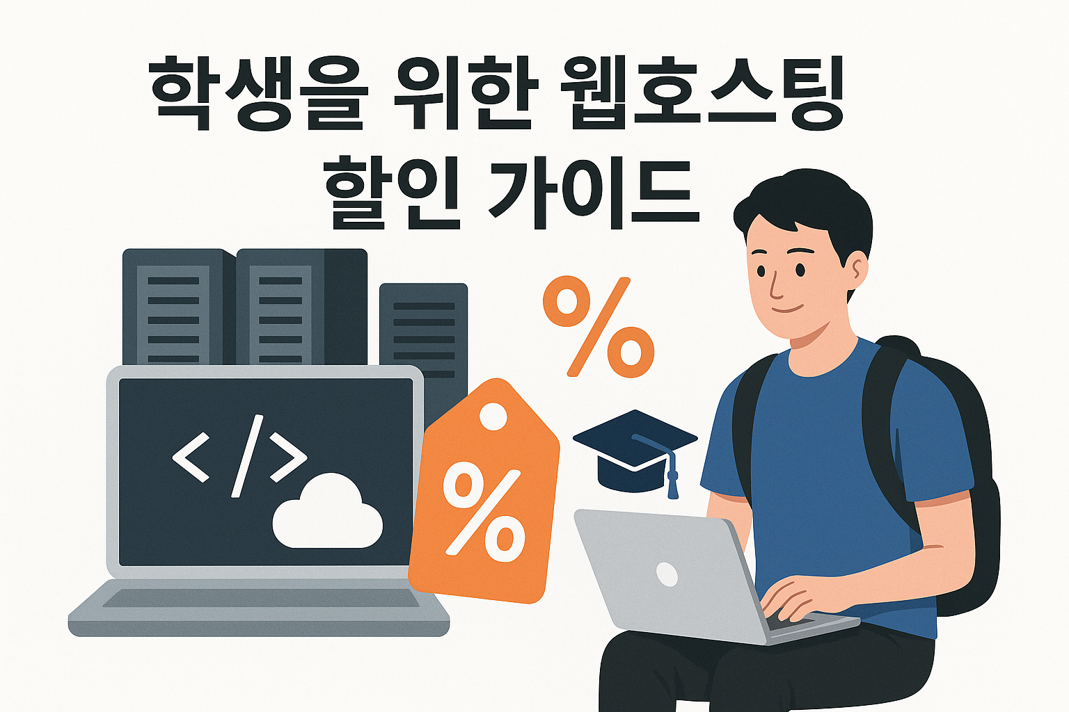 학생을 위한 웹호스팅 할인 가이드: 비용 절감부터 고성능까지 관련 이미지