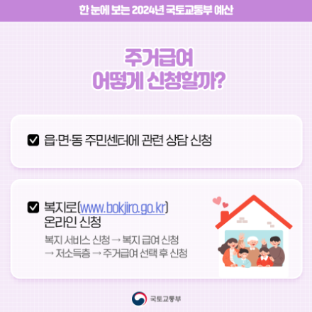 주거급여 신청방법