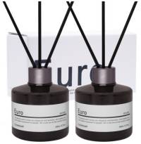 유로 진짜 디퓨저 200mlx2개실내 화장실 인테리어+섬유리드10개